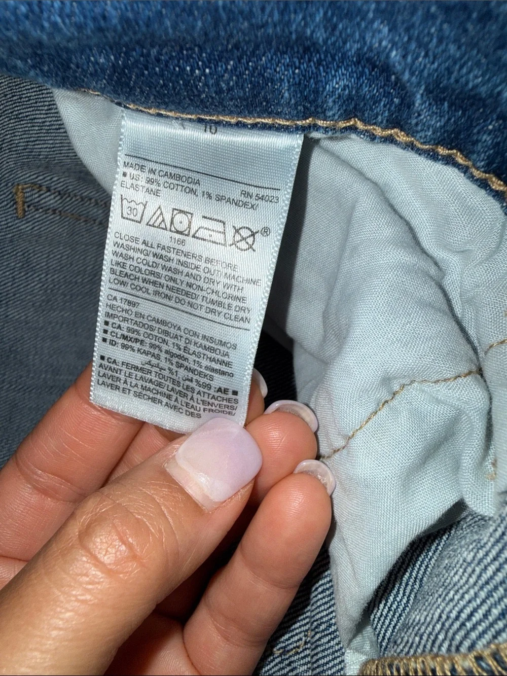 Old Navy Cuffed Denim Shorts